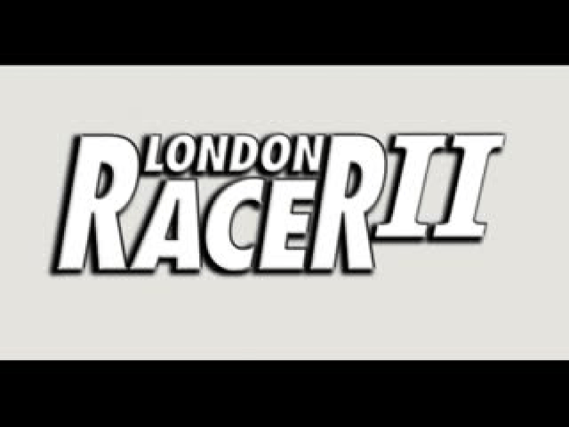 London Racer II title screen for Playstation
